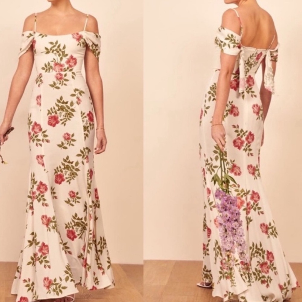 NWT Reformation Larkspur Dress in Jolie sz 2